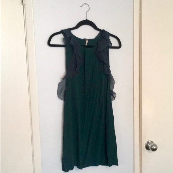 Free people ruffled mini swing dress - Picture 5 of 7